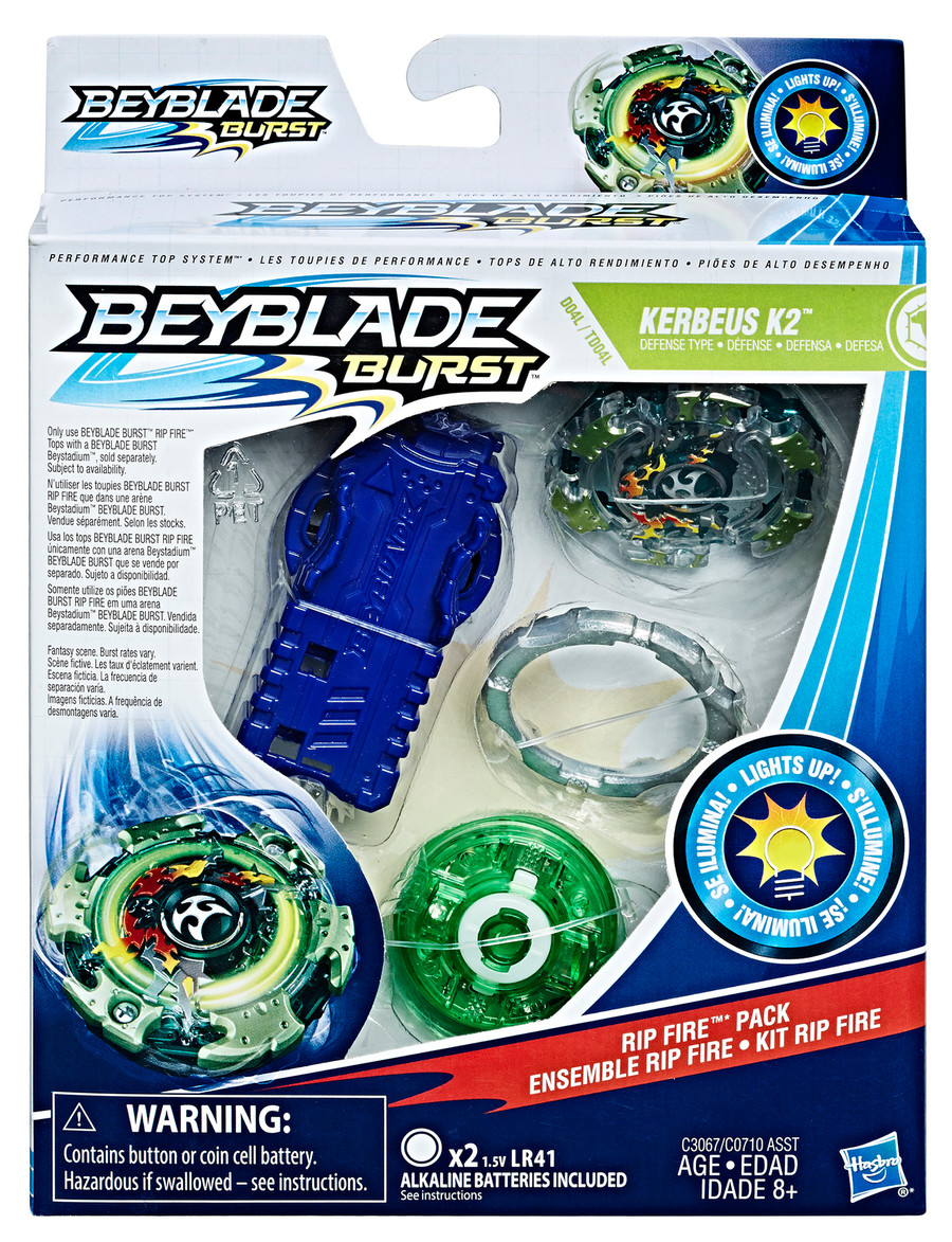 Kerbeus K2 Rip Fire Pack | Beyblade | Fandom