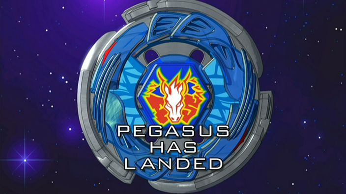 Beyblade Metal Fusion: Pegasus Has Landed! - Ep.1 