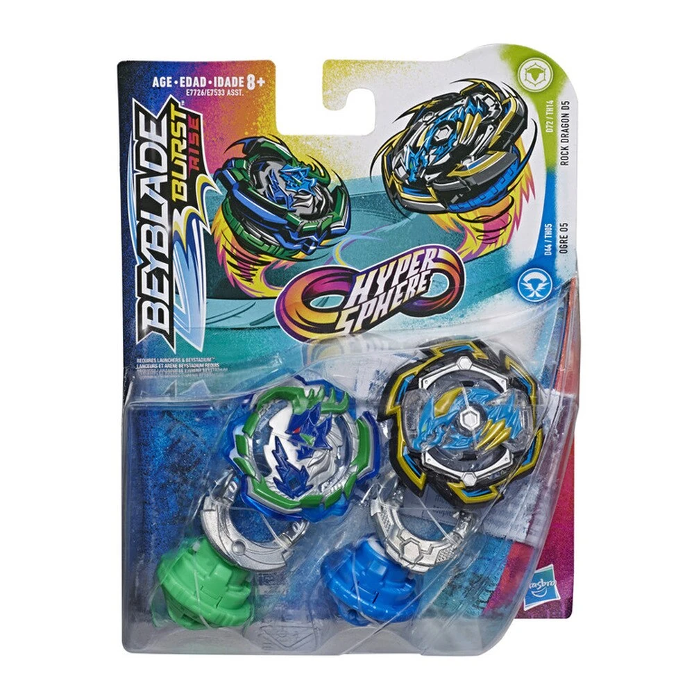 Rock Dragon D5 and Ogre O5 Dual Pack | Beyblade Wiki | Fandom