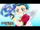 BEYBLADE BURST Episode 8 Valt vs Hoji at the District Tournament