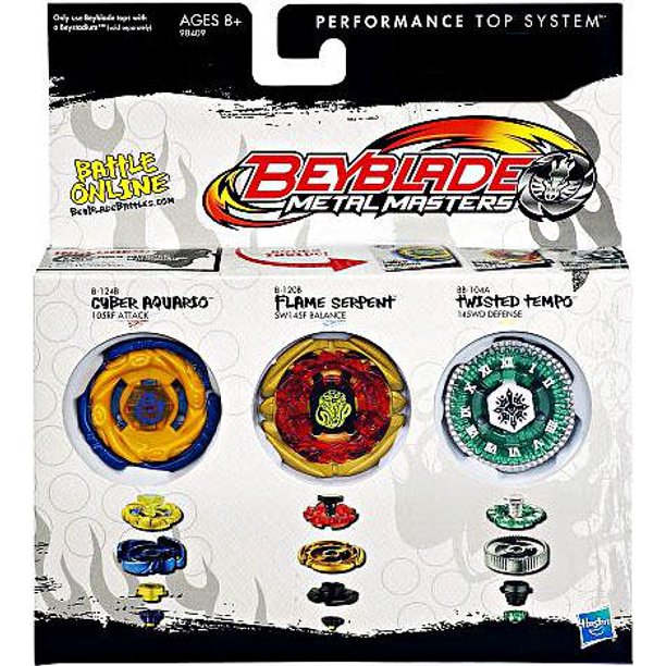 Metal Masters 3-Pack | Beyblade Wiki | Fandom