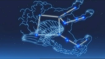 Das Sternbild von Pegasus