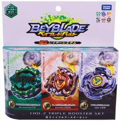 Cho-Z Triple Booster Set | Beyblade Wiki | Fandom