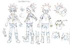 Beyblade Burst Superking Aiga Akaba Concept Art