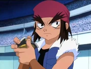 Carlos at battle royale with his own new Bey.