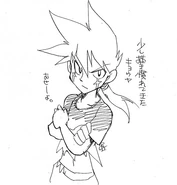 Kyouya Sketch.jpg (25 KB) Sketch of Kyouya drawn by Adachi himself