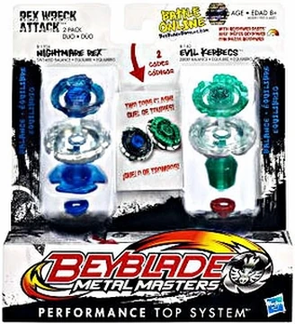 Rex Wreck Attack 2-Pack | Beyblade Wiki | Fandom
