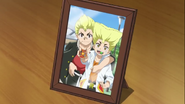 A picture of a young Ranjiro with his older brother, Rantaro.