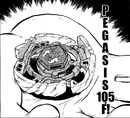 Pegasis 105F in the manga