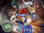 Gingka, Kyoya and Ryuga