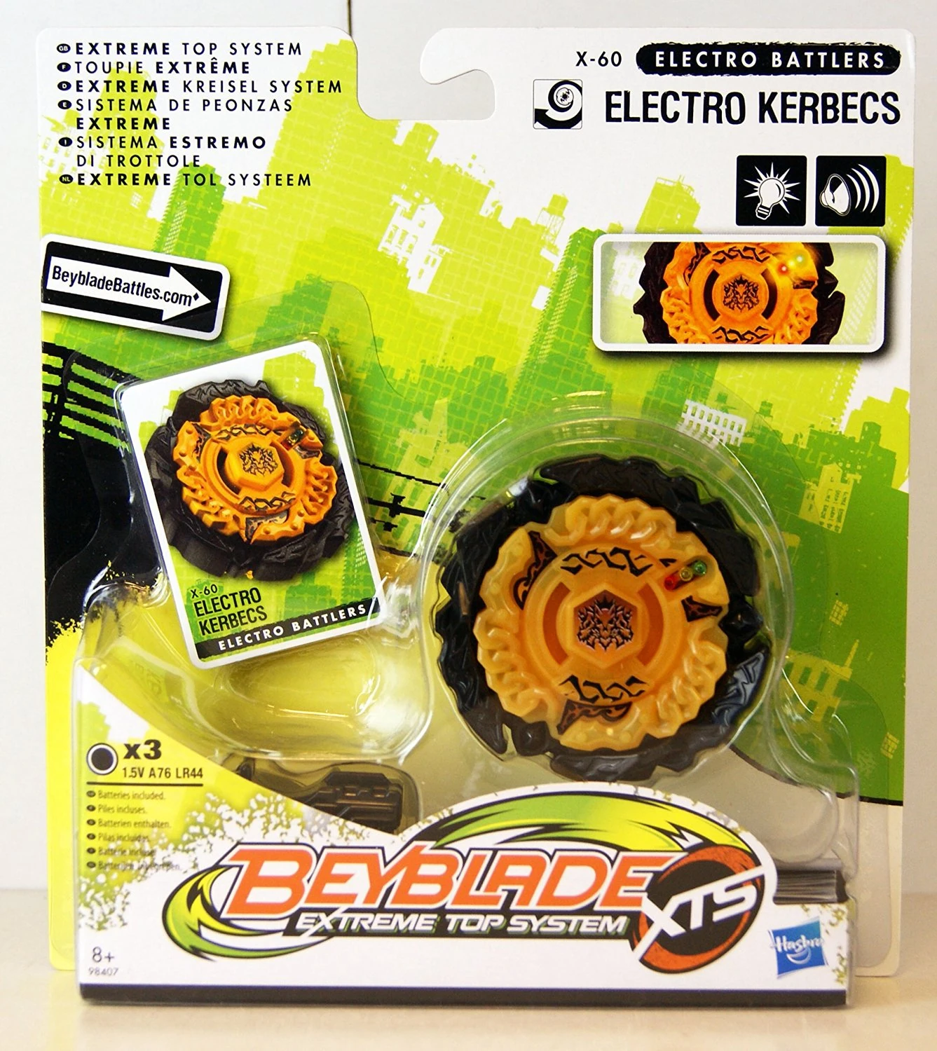 Electro Kerbecs | Beyblade Wiki | Fandom