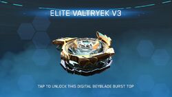 Elite Valtryek V3 6Vortex Reboot, Beyblade Wiki