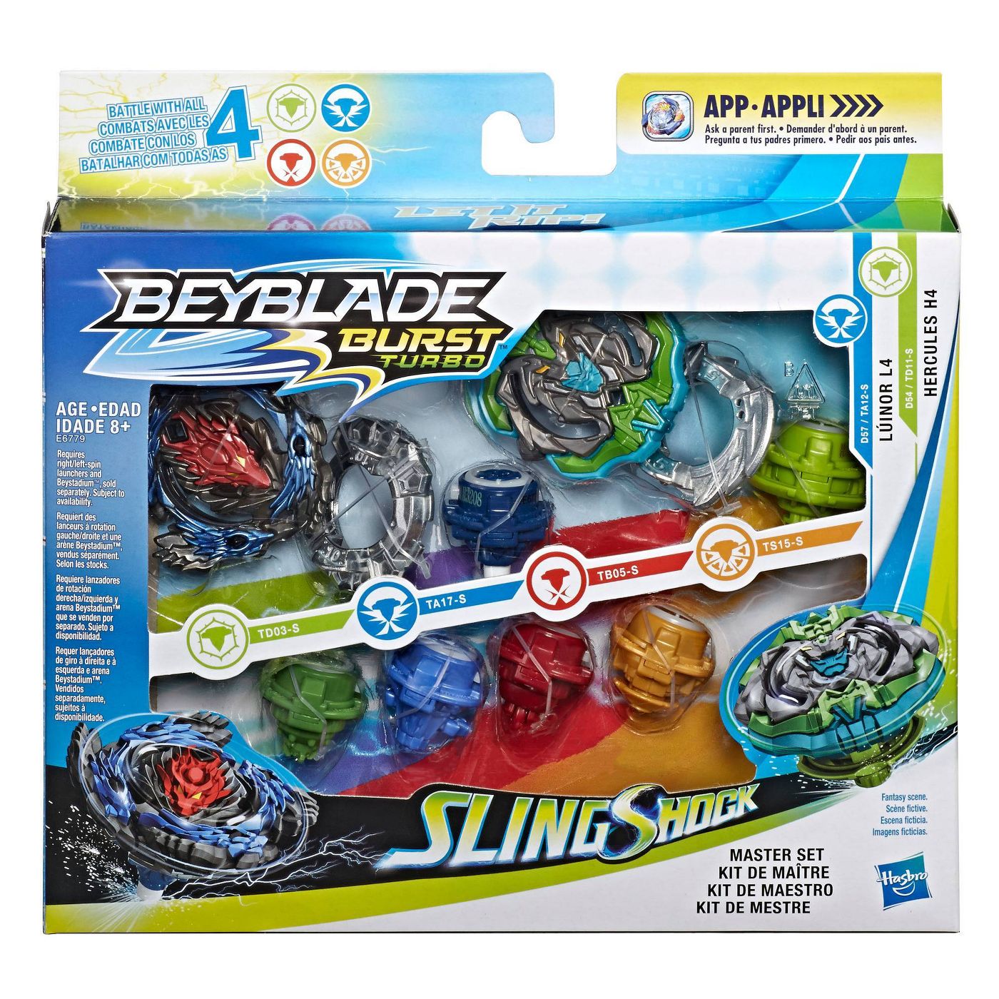 beyblades xcalius set