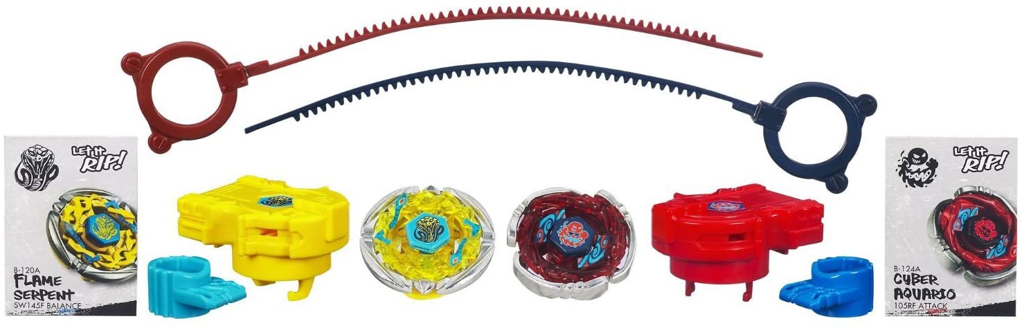 Beyblade Metal Fusion Battletop Faceoff: Burning Fire Strike 2-Pack