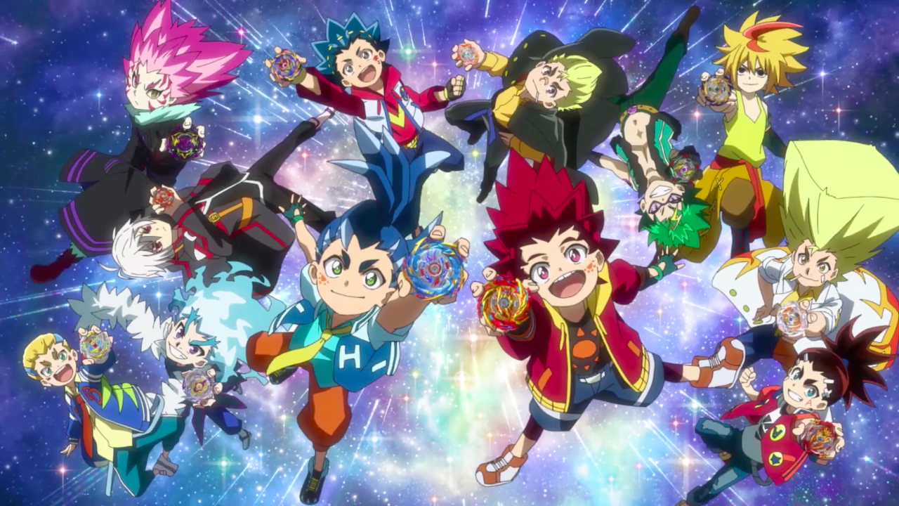 Beyblade Burst Gets 7th Season Anime Beyblade Burst QuadStrike in