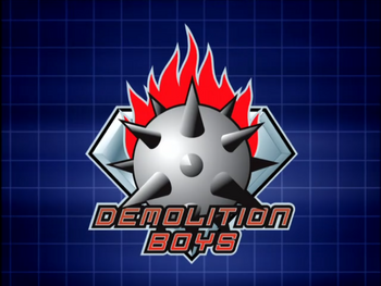 DEMOLITION BOYS (ENGLISH LOGO)