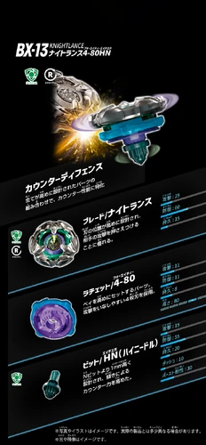 KnightLance 4-80HN | Beyblade Wiki | Fandom