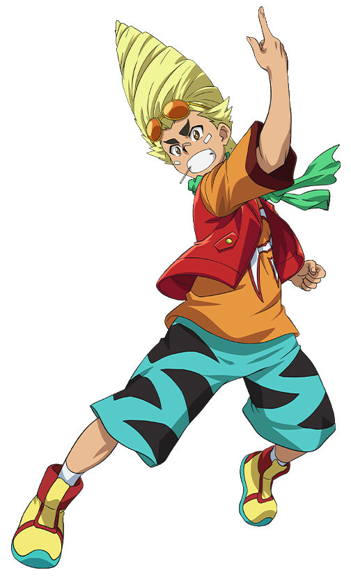 Beyblade Burst Surge Anime - Luis Aiger Valt | Poster