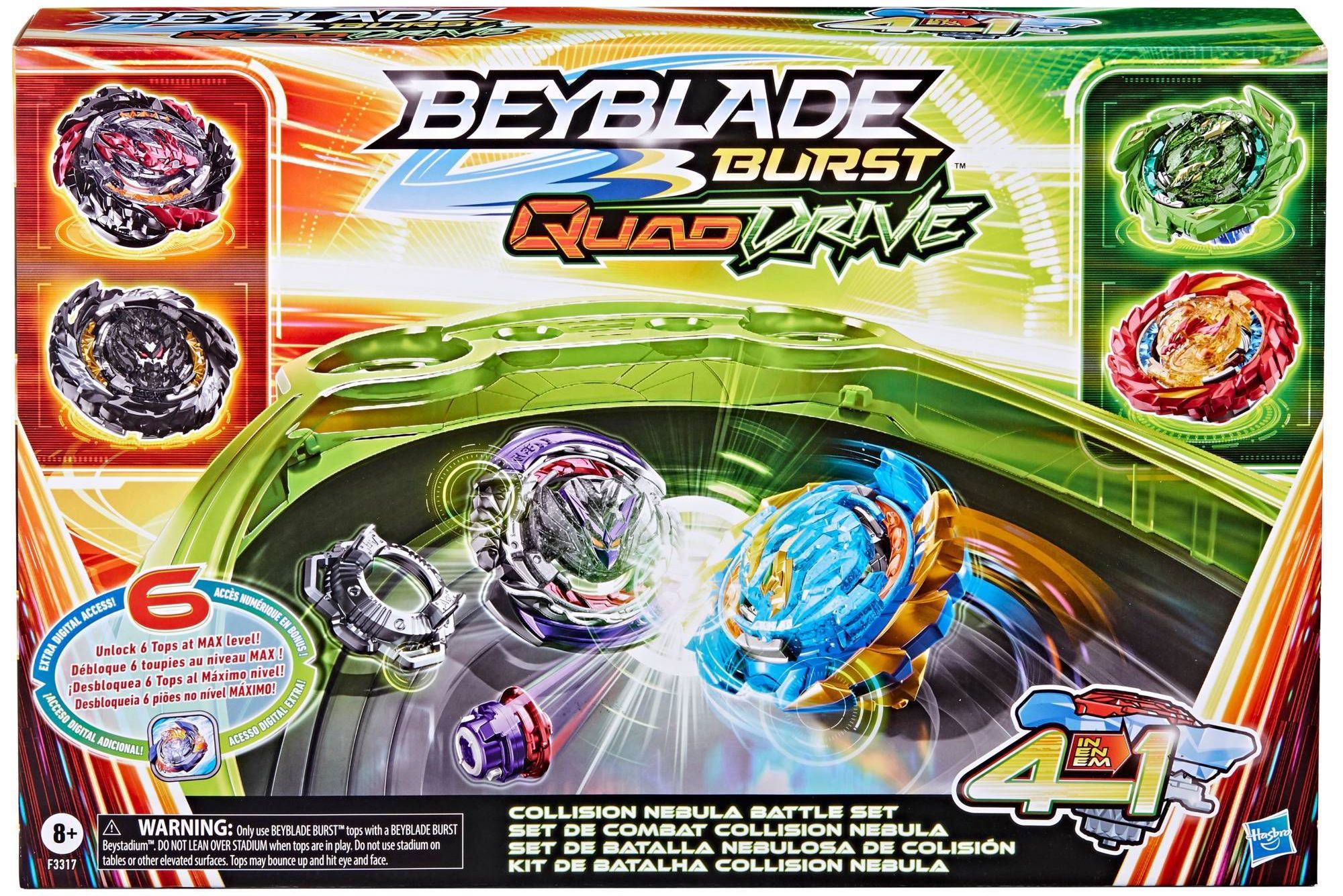 Kit 3 Piões De Batalha - BeyBlade Burst - Surge Speedstorm