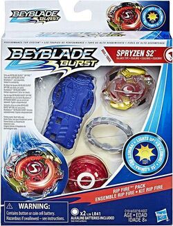 Beyblade Burst HASBRO 3 Pack - VALTRYEK SPREAD & SPRYZEN S2 KNUCKLE &  ROKTAVOR!!