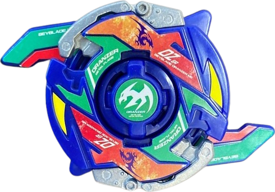 HASBRO TAKARA TOMY ORIGINAL FIRST GENERATION BLUE MASTER DRANZER BEYBLADE