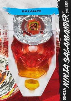 Pack Beyblade shogun steel ifrit salamander/ fire synchrome