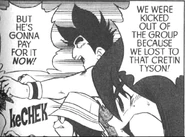Stuart, Casey and Trevor launch together (in the Manga)