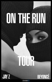 On the Run Tour poster