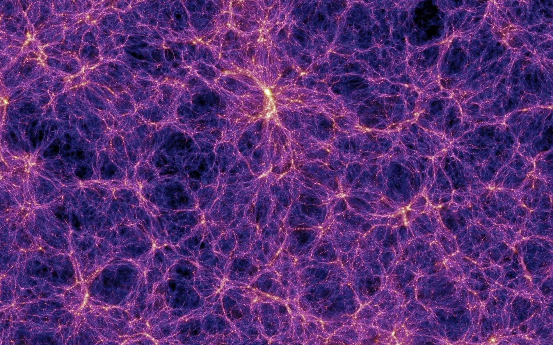 filaments universe galaxies clusters
