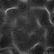 A picture of a point fabric waving making an A-type Point.