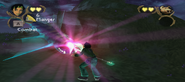 Vorax nocturnus attaquant Jade, au phare