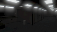 The women's restrooms