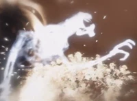 Yé'iitsoh being sucked into the Infraworld