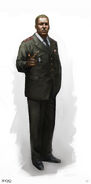 Concept art of Nabokov by José Afonso