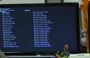 An early version of the internal chapter list, including "First Steps" and the removed "Welcome to the CIA" segments