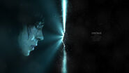 An early version of the main menu