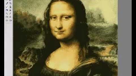 How to paint the Mona Lisa - PAINT