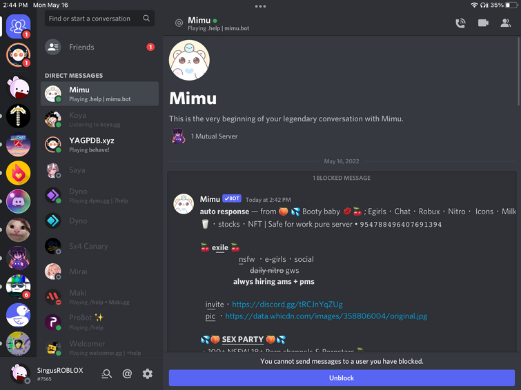 jellybean’s discord bot was controlled… Fandom