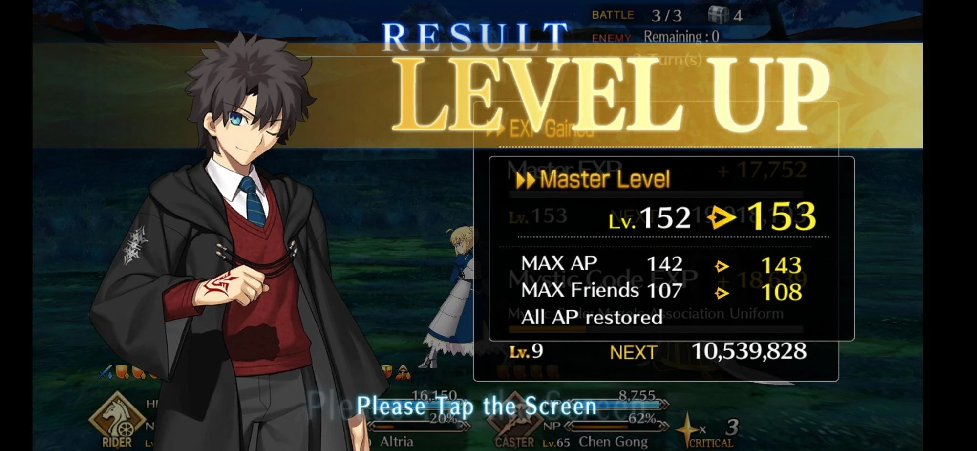 Master Level 153 | Fandom