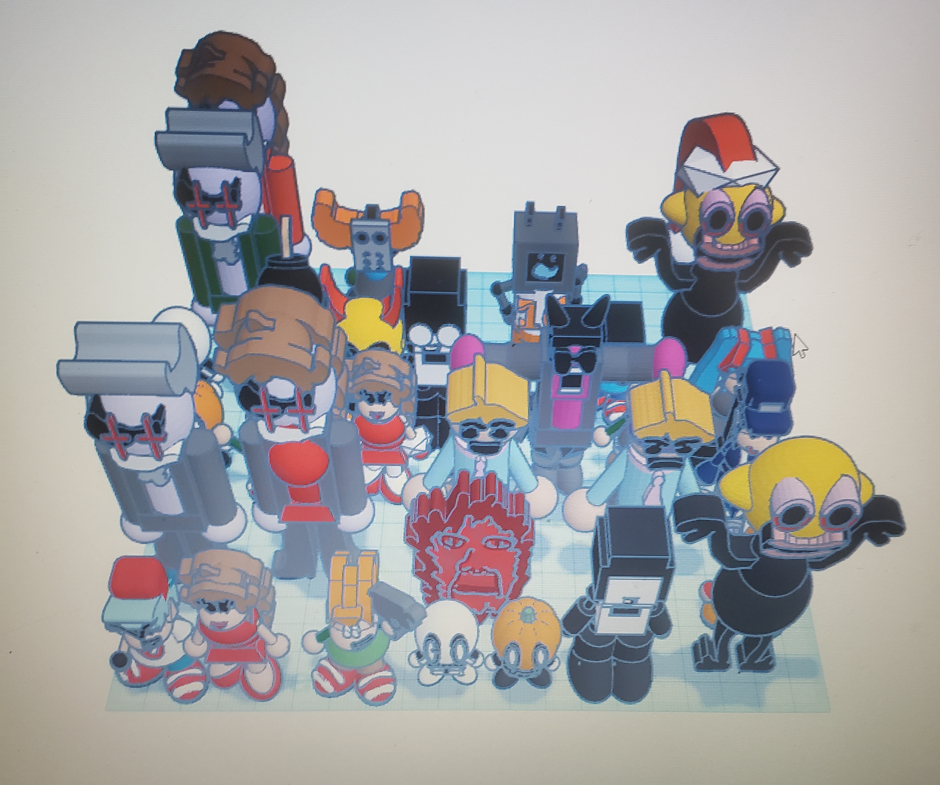Featured image of post Fnf Character Models