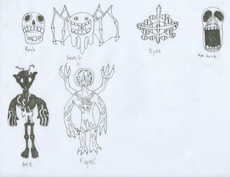 Doors Entities My Versions Fandom