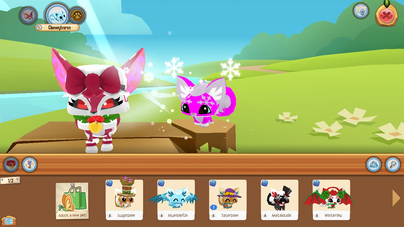 I might be going a little over board with collecting snowy gliders