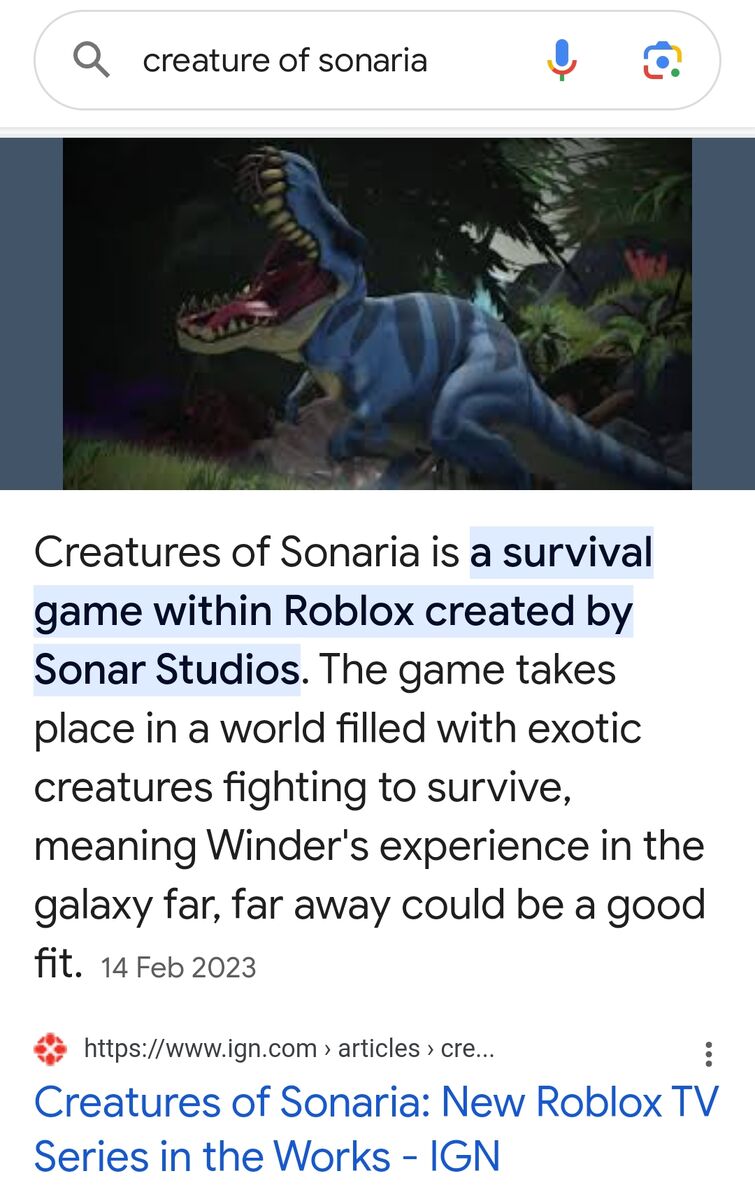 Roblox's 'Creatures Of Sonaria' & 'Twilight Daycare' Series