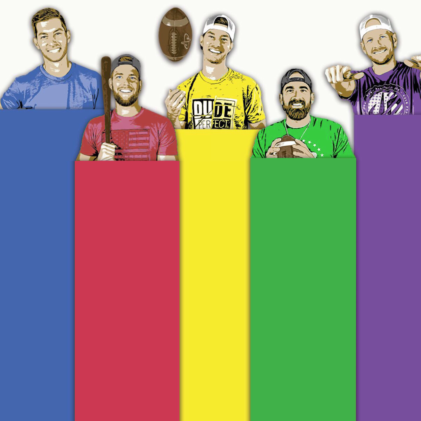 Dude Perfect's Usual Colors Fandom