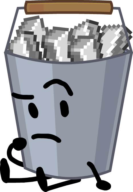 Ironbucket Bfb Crushed Wiki Fandom