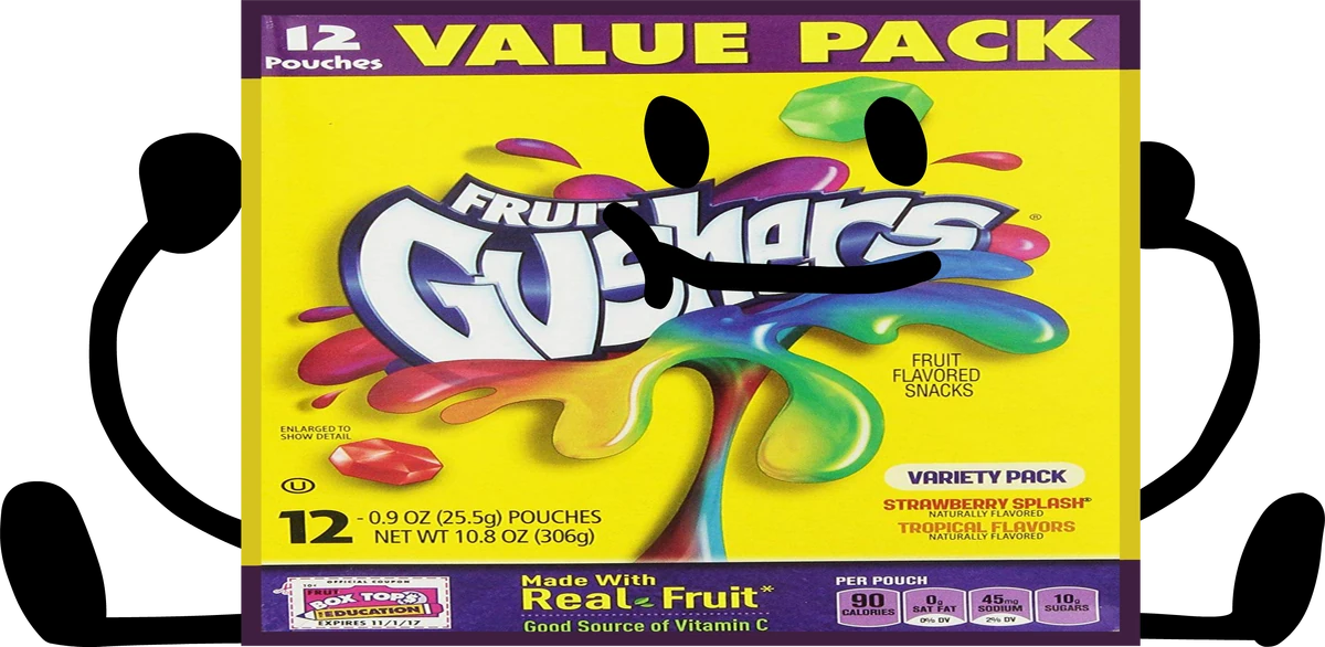 Fruit Gushers BFB Crushed Wiki Fandom