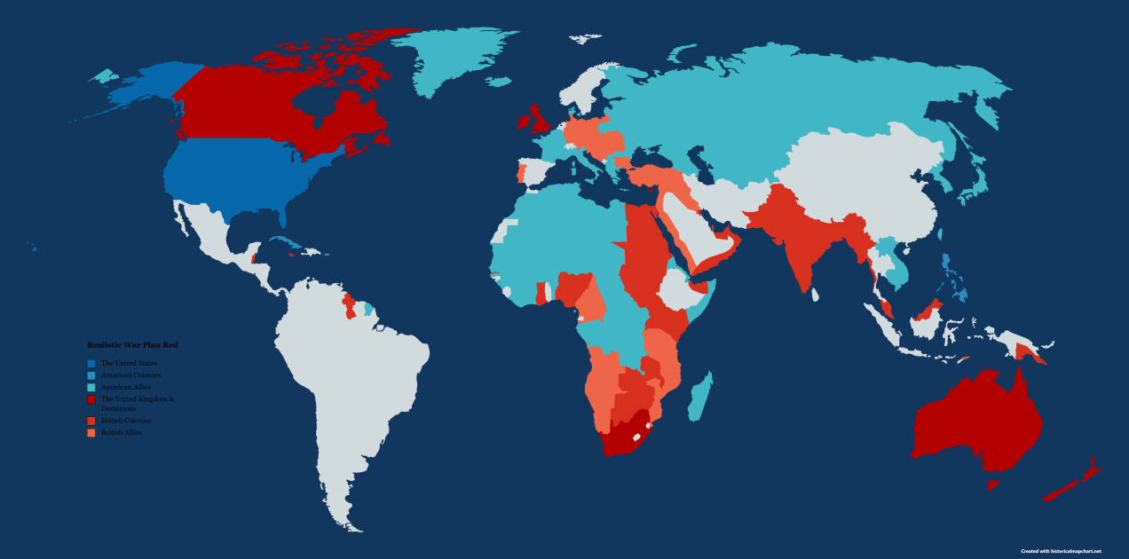 Realistic (?) War Plan Red | Fandom