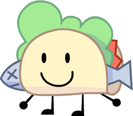 Battle For Dream Island Wiki - Bfdi Taco, HD Png Download - vhv