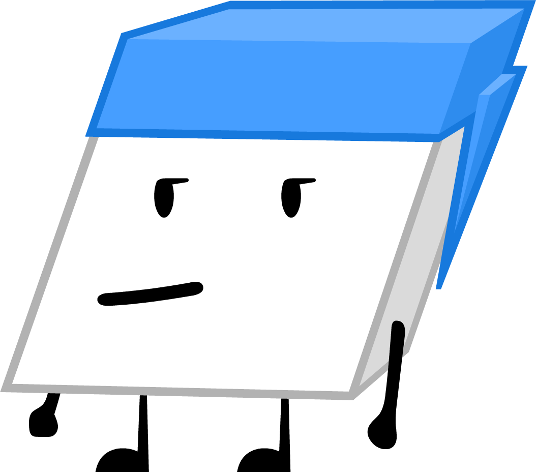 Blocky Eraser And Pen Bfdi Recommended Characters Wiki Fandom