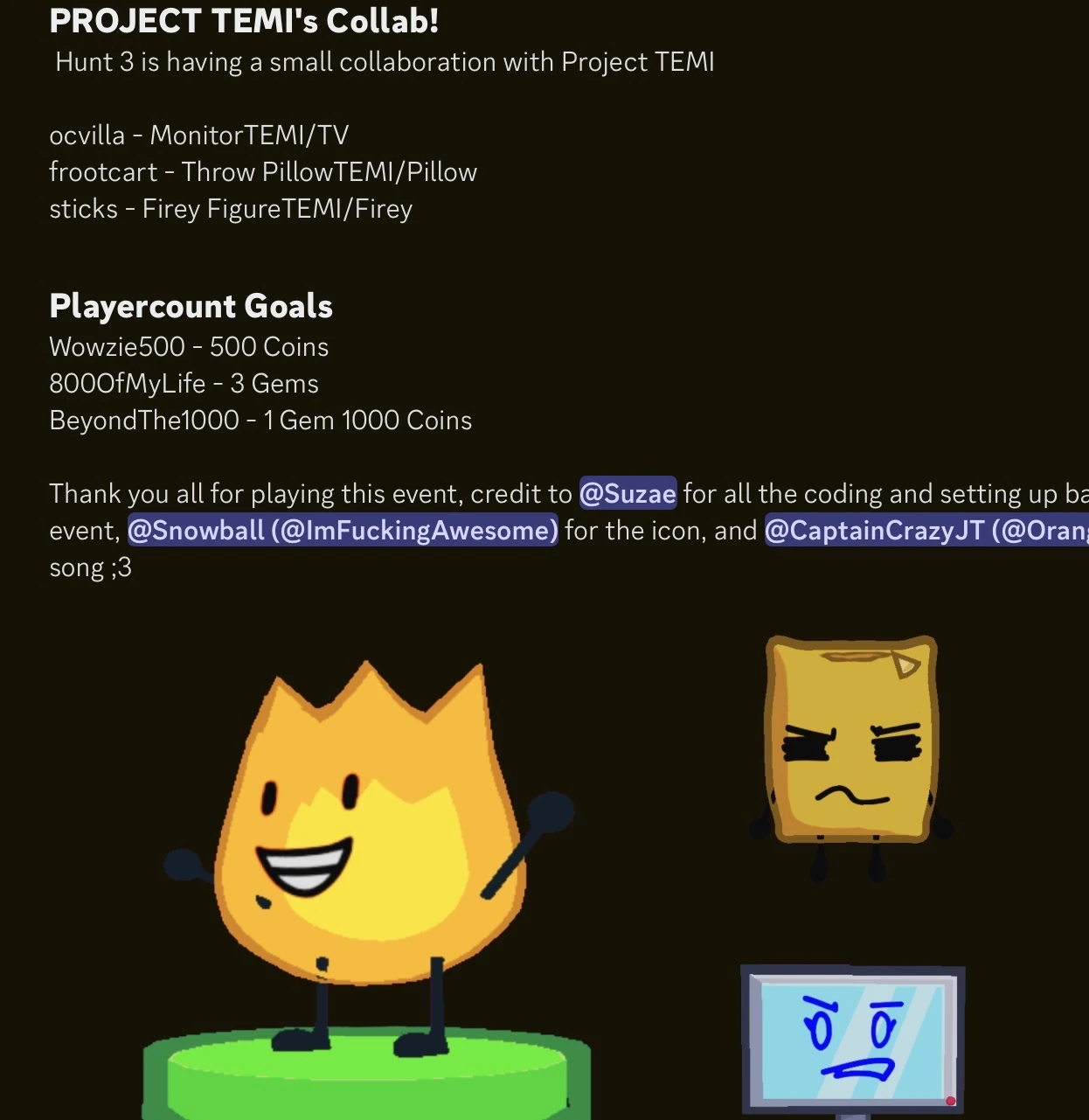 Figurine Firey | Battle for Dream Island Again Roblox Wiki | Fandom